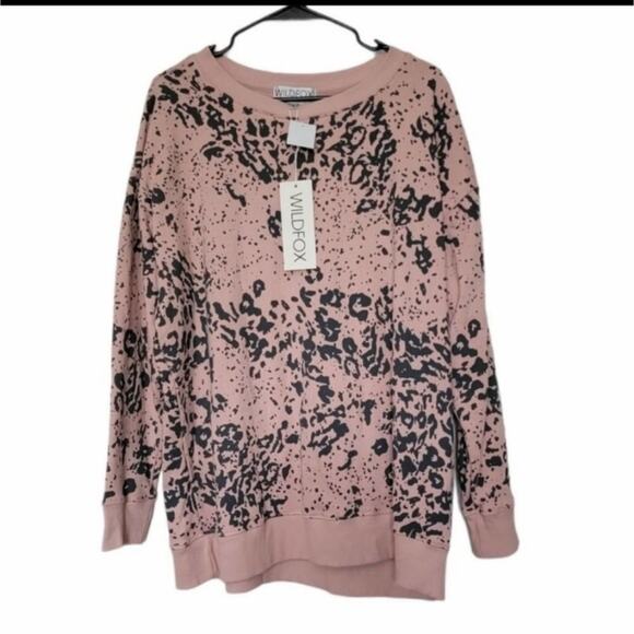 Wildfox NWT Jungle Cat Road Trip Pullover - Picture 2 of 10
